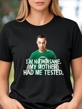Big Bang Theory Sheldon Cooper Graphics T-Shirt